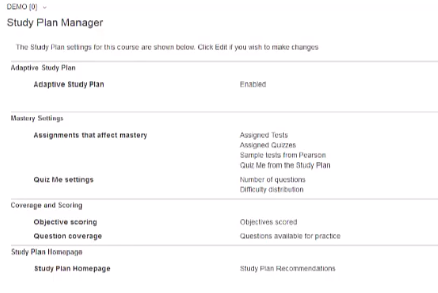 Using the Study Plan Manager